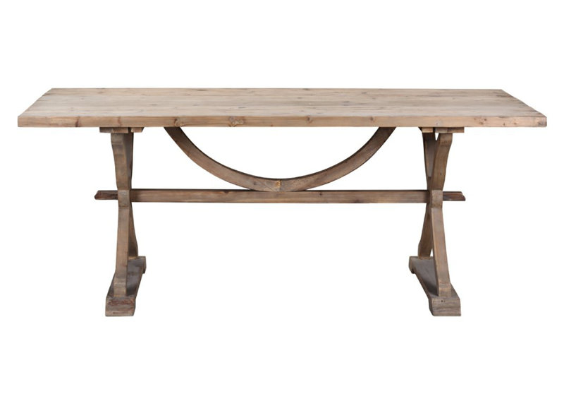 One Allium Way® Pomerleau Solid Wood Dining Table & Reviews Wayfair